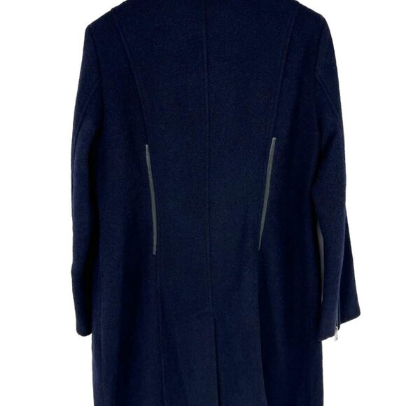 Guess Women's Dark Blue Double-Breasted Pea Coat XL - Picture 3 of 16